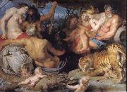 Peter Paul Rubens The Four great rivers of  Antiquity Spain oil painting artist